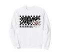 Baseball Mama Game Day Coquette Sweatshirt - Casual Everyday Wear Unisex - T-Shirt, Sweatshirt, Hoodie
