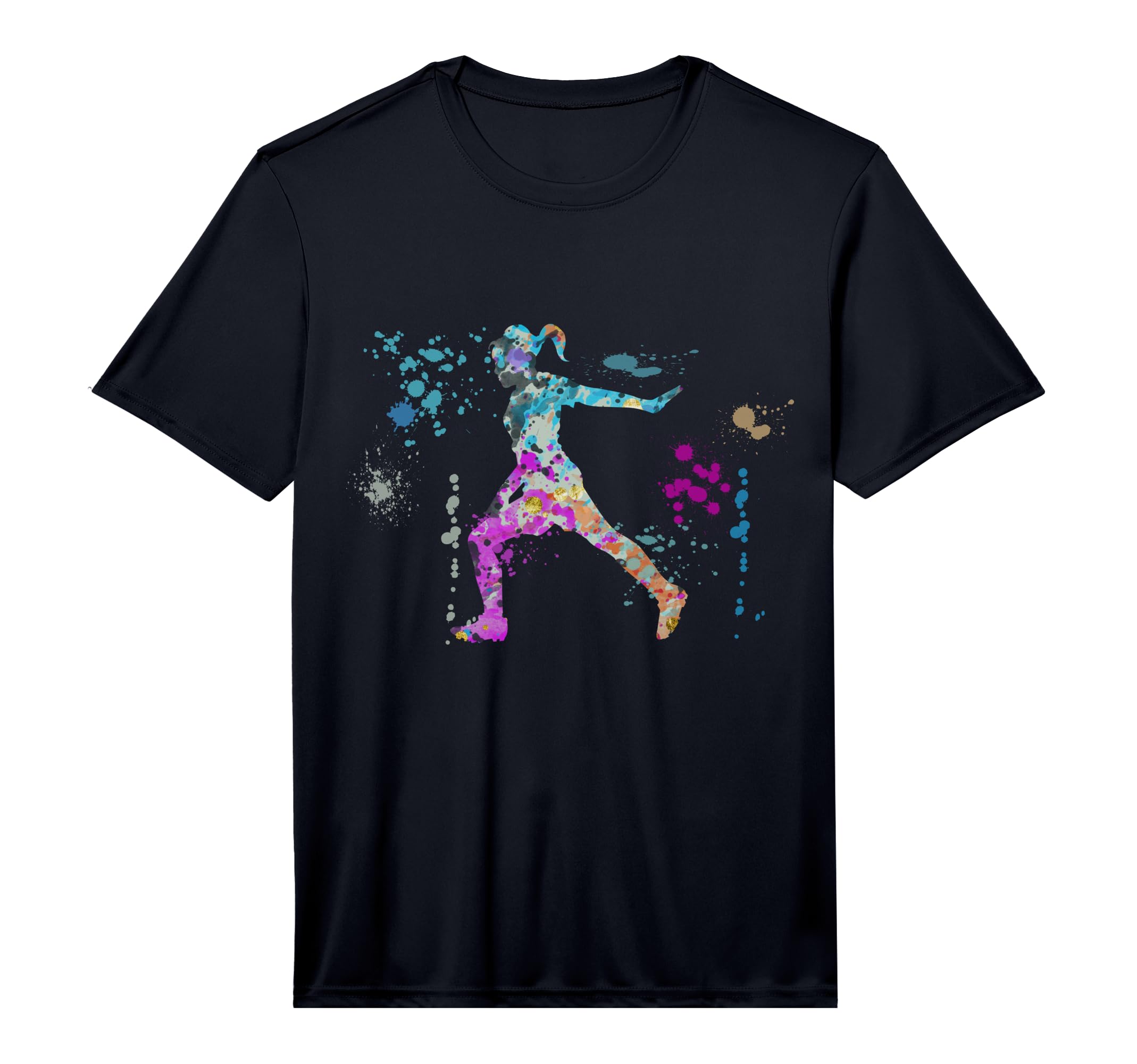 Soccer Colorful Watercolor T-Shirt - Aesthetic Graphic for Adults - T-Shirt, Sweatshirt, Hoodie