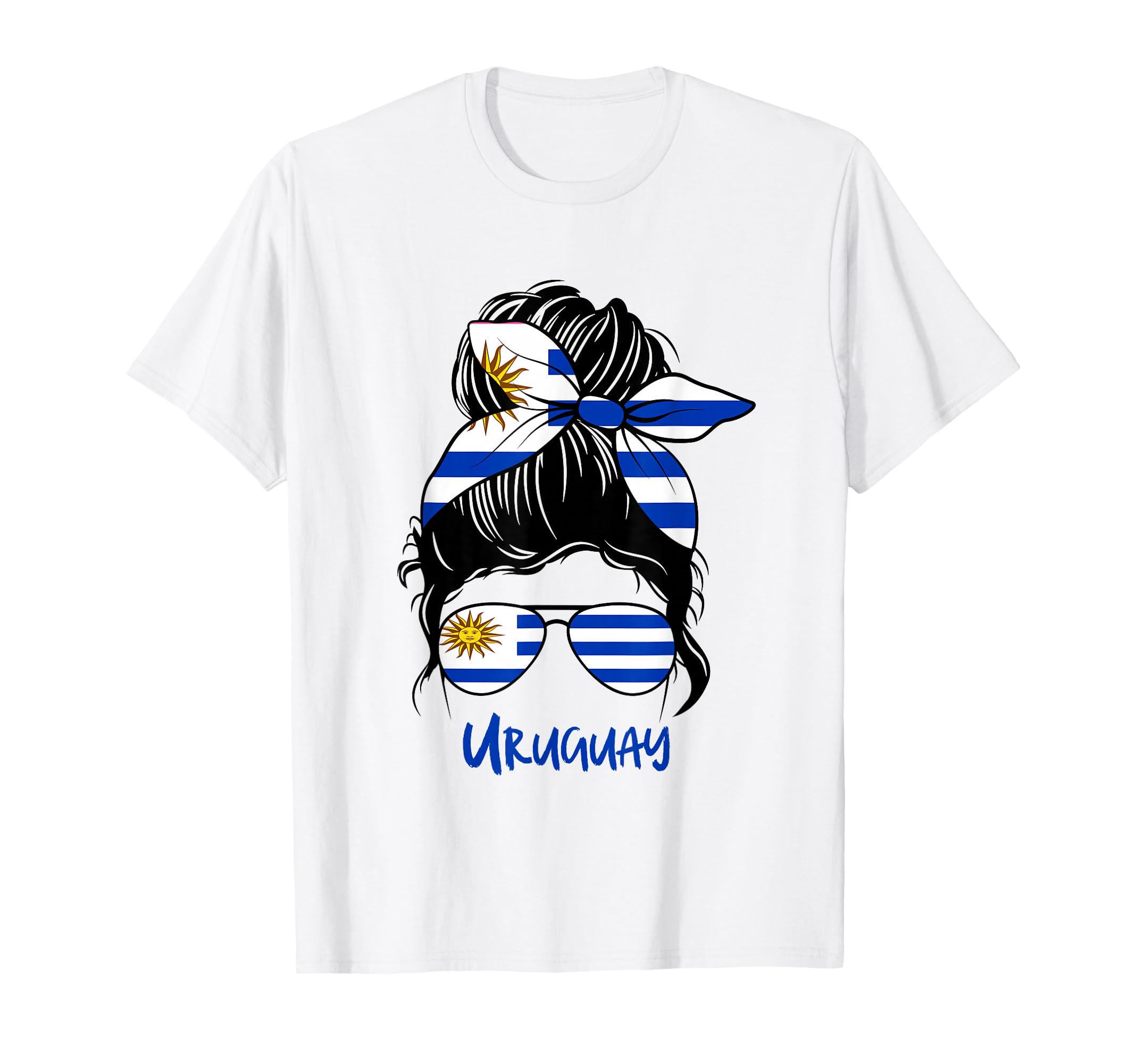 Uruguayan Uruguay Chica Uruguaya T-Shirt - Fun Novelty Design for Adults - T-Shirt, Sweatshirt, Hoodie