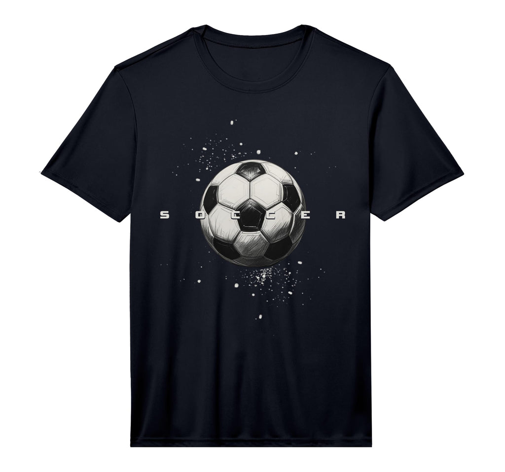 Soccer Performance T-Shirt - Custom Art Print for Adults - T-Shirt, Sweatshirt, Hoodie