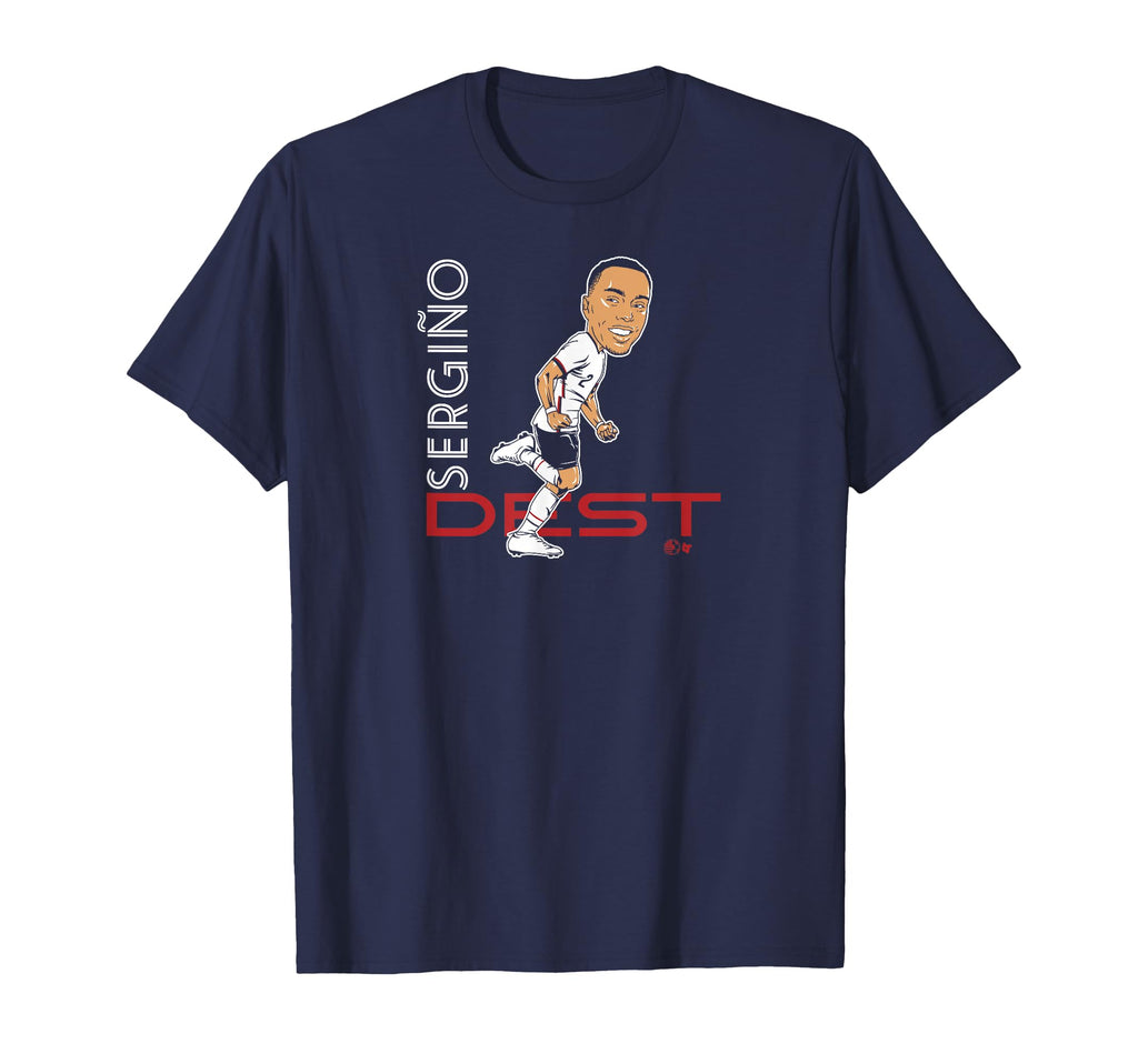 Sergi O Dest Caricature United States T-Shirt - Custom Art Print Men Women - T-Shirt, Sweatshirt, Hoodie