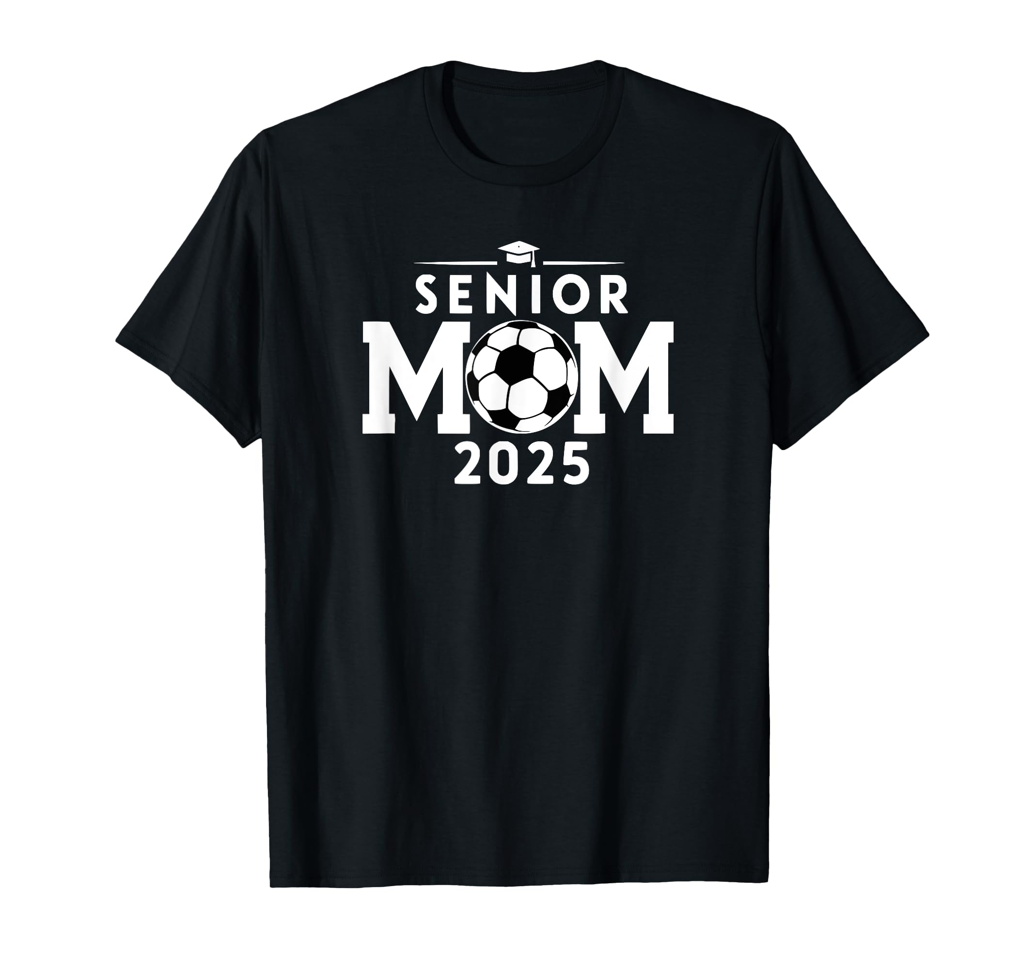Senior 2025 Soccer Mom High School T-Shirt - Aesthetic Graphic for Adults - T-Shirt, Sweatshirt, Hoodie