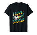 I Love Soccer Enthusiasts Dream T-Shirt - Graphic Print Unisex - T-Shirt, Sweatshirt, Hoodie