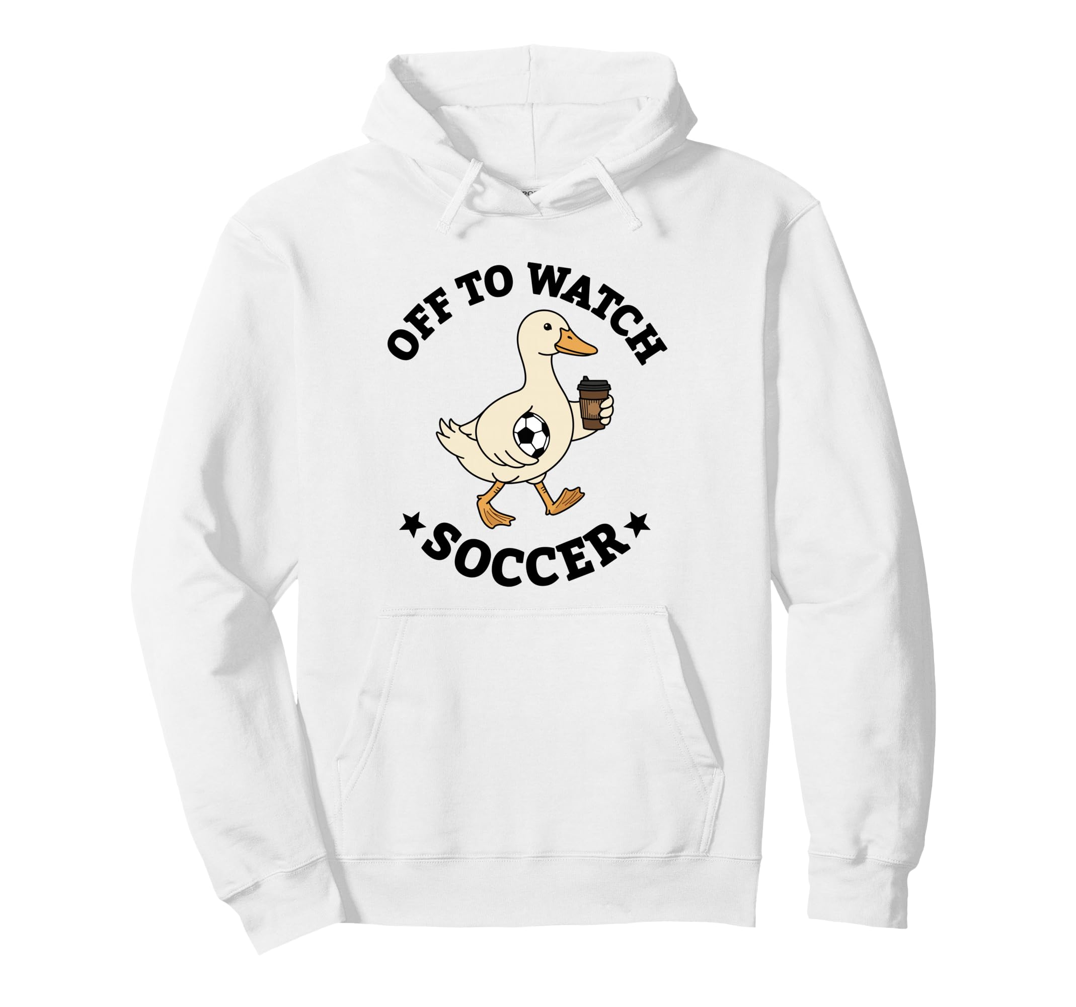 Off To Watch Soccer Mom Funny Goose Hoodie - Custom Art Print Men Women - T-Shirt, Sweatshirt, Hoodie