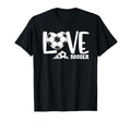 Love Soccer Player Ball And Goal Net T-Shirt - Custom Art Print for Adults - T-Shirt, Sweatshirt, Hoodie