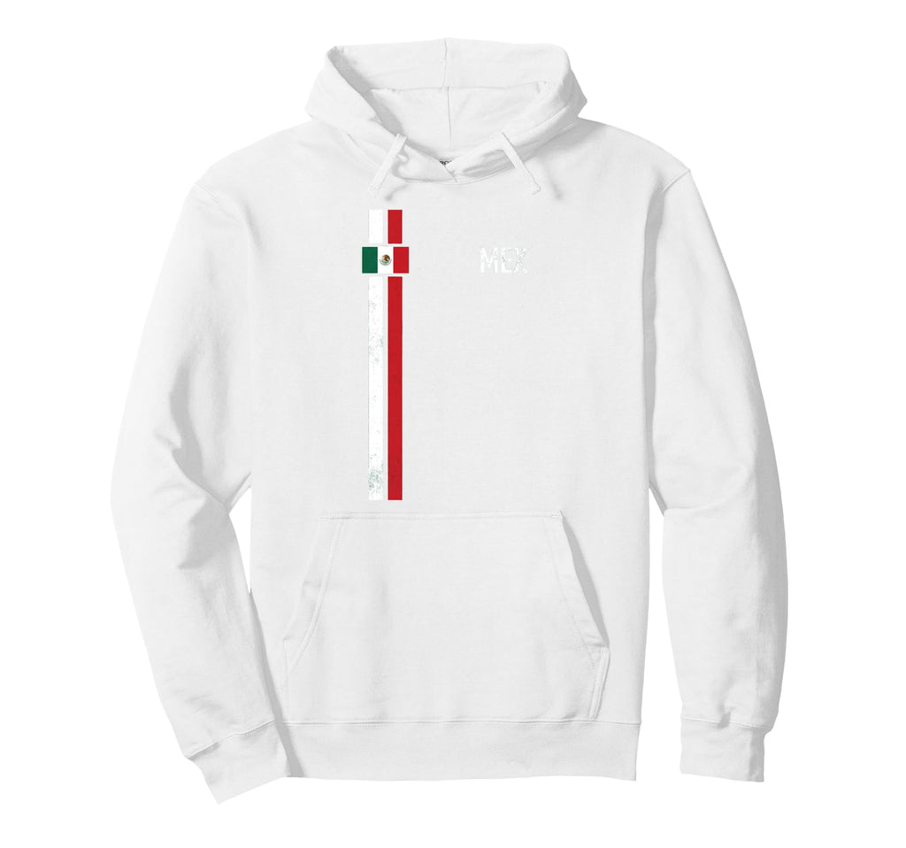 Mexico Flag Mexican Hispanic Pride Hoodie - Trendy Graphic Unisex - T-Shirt, Sweatshirt, Hoodie