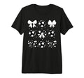 Coquette Soccer Bow Cheer Soccer Mama T-Shirt - Trendy Graphic Men Women - T-Shirt, Sweatshirt, Hoodie