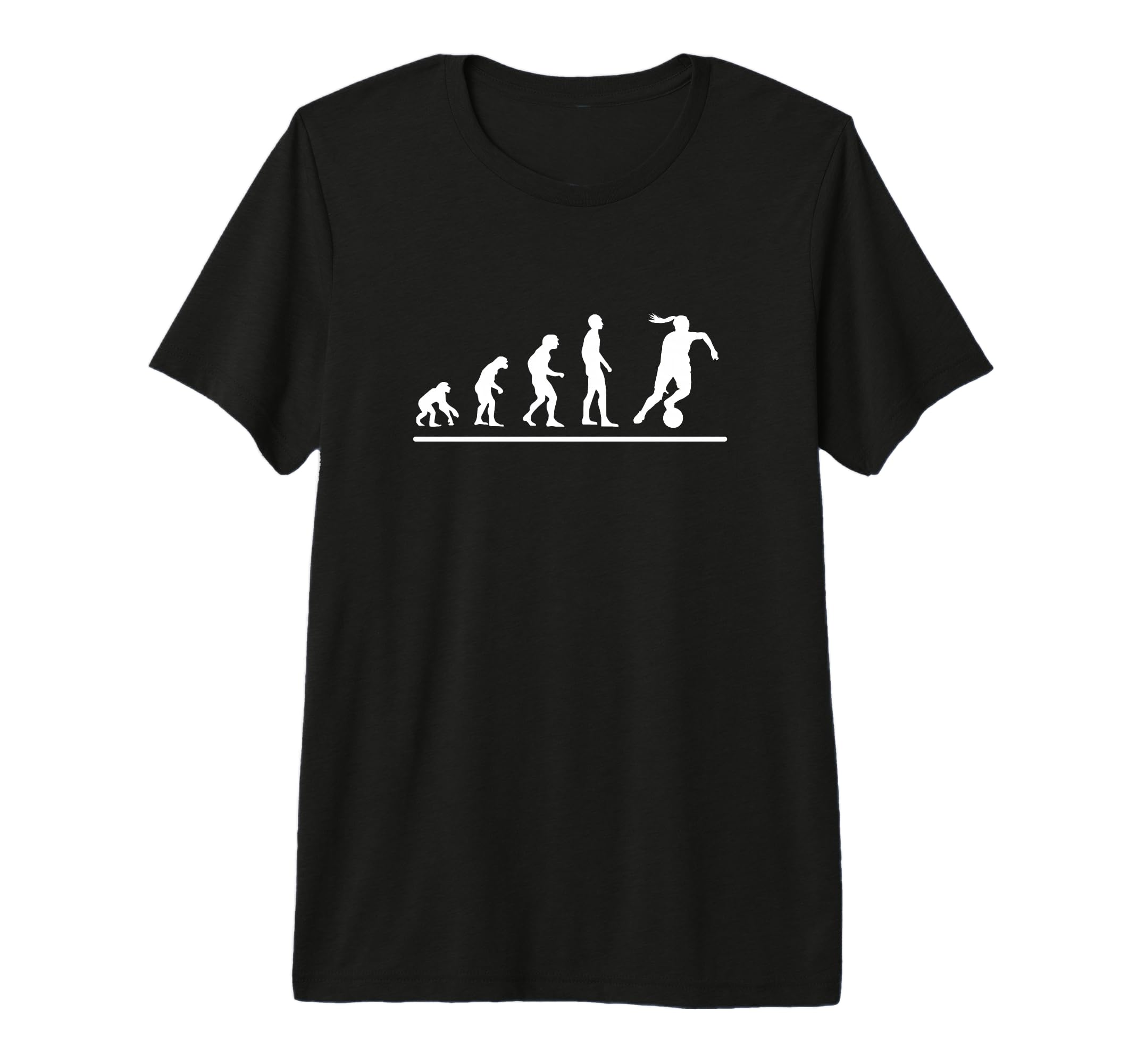 Soccer Player Evolution Funny T-Shirt - Aesthetic Graphic for Adults - T-Shirt, Sweatshirt, Hoodie