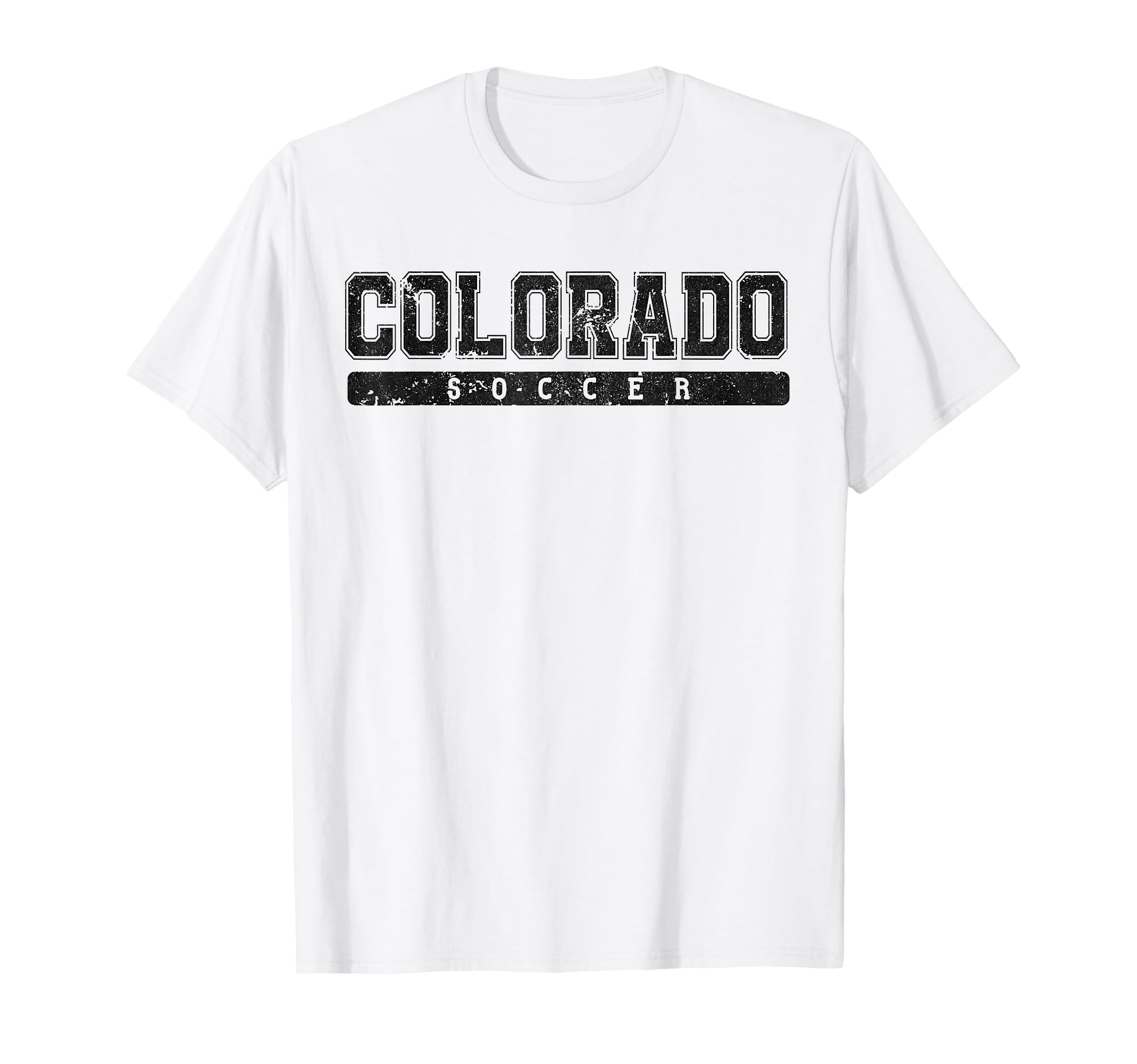 Colorado Soccer Tees Tanks Tops T-Shirt - Trendy Graphic for Adults - T-Shirt, Sweatshirt, Hoodie