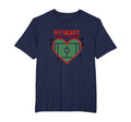 My Heart Is That Field Soccer Fan Passion T-Shirt - Unique Graphic Unisex - T-Shirt, Sweatshirt, Hoodie