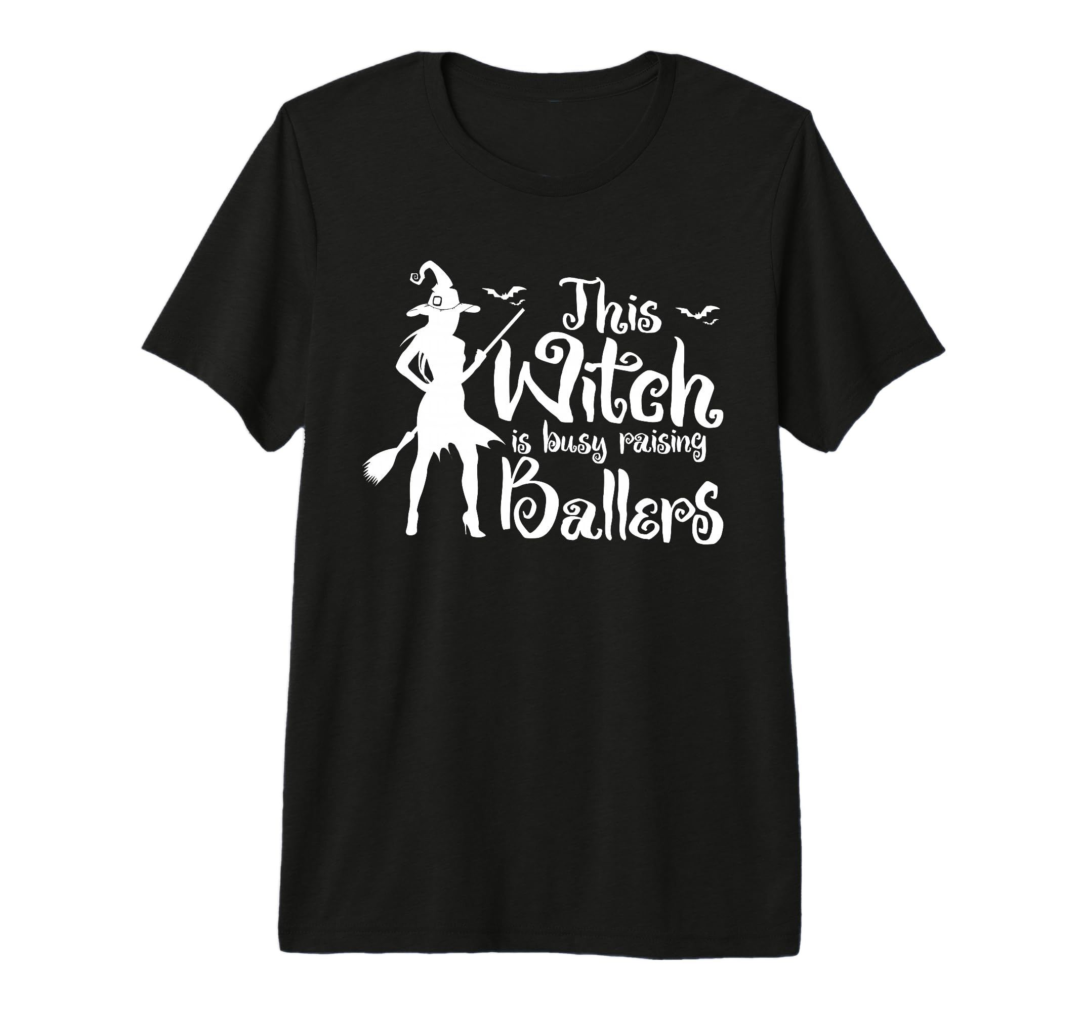 This Witch Is Busy Raising Ballers T-Shirt - Unique Graphic Men Women - T-Shirt, Sweatshirt, Hoodie