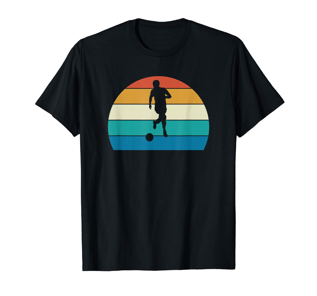 Soccer Player Dribbling Ball T-Shirt - Fun Novelty Design for Adults - T-Shirt, Sweatshirt, Hoodie