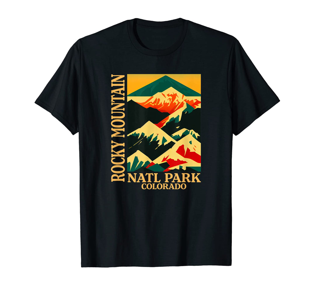 Colorado Rocky Mountain National Park T-Shirt - Novelty Apparel Unisex - T-Shirt, Sweatshirt, Hoodie