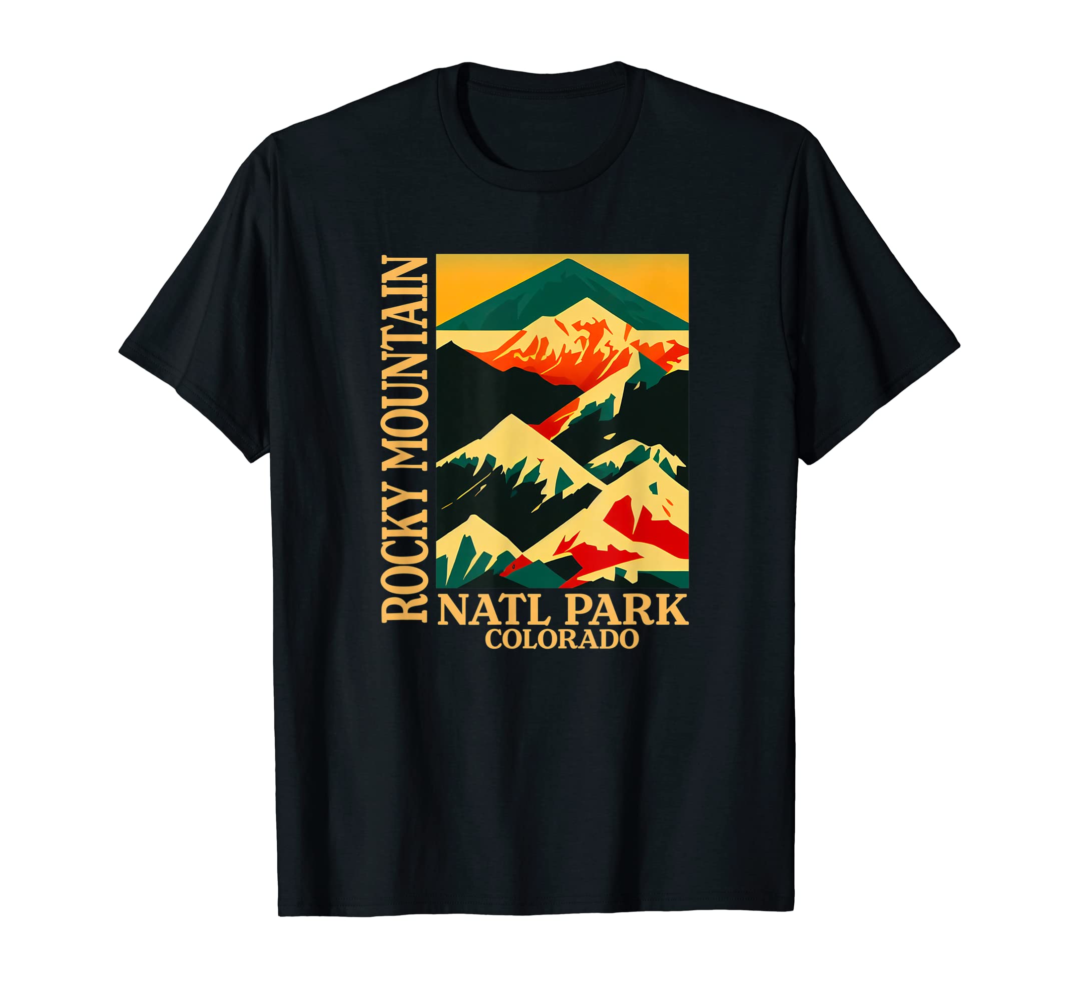 Colorado Rocky Mountain National Park T-Shirt - Novelty Apparel Unisex - T-Shirt, Sweatshirt, Hoodie