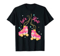 Lets Roll Roller Skating Roller Skater T-Shirt - Minimalist Print Unisex - T-Shirt, Sweatshirt, Hoodie