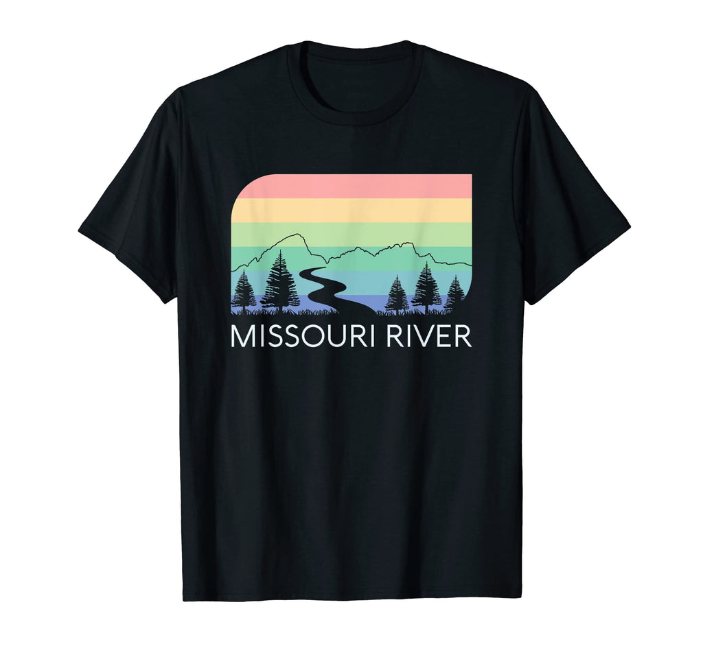 Missouri River Rocky Mountains T-Shirt - Streetwear Style for Adults - T-Shirt, Sweatshirt, Hoodie