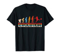 Funny Soccer Fans Evolution Soccer Players T-Shirt - Unique Graphic Unisex - T-Shirt, Sweatshirt, Hoodie