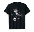 Wolf Forest Animals Wildlife Soccer Player T-Shirt - Novelty Apparel Unisex - T-Shirt, Sweatshirt, Hoodie