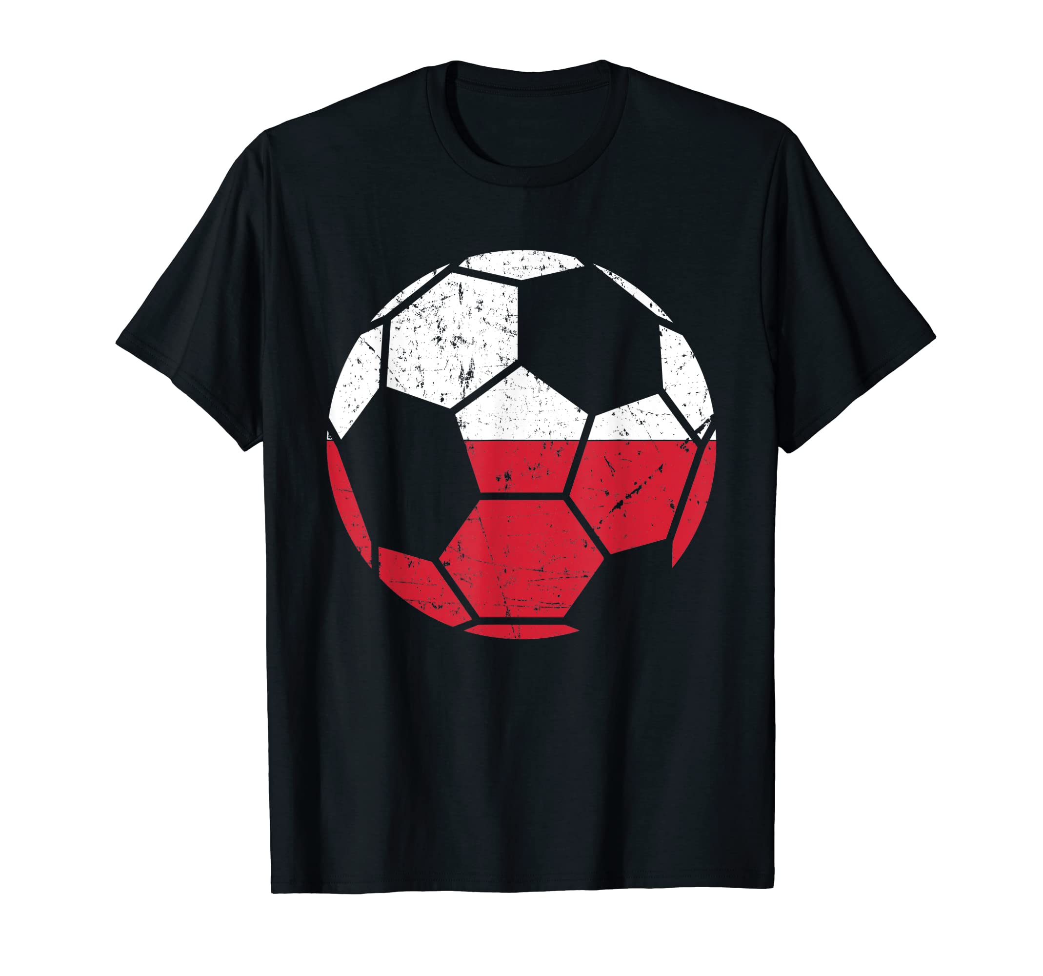Poland Fans Poland Flag World Soccer T-Shirt - Graphic Print Men Women - T-Shirt, Sweatshirt, Hoodie