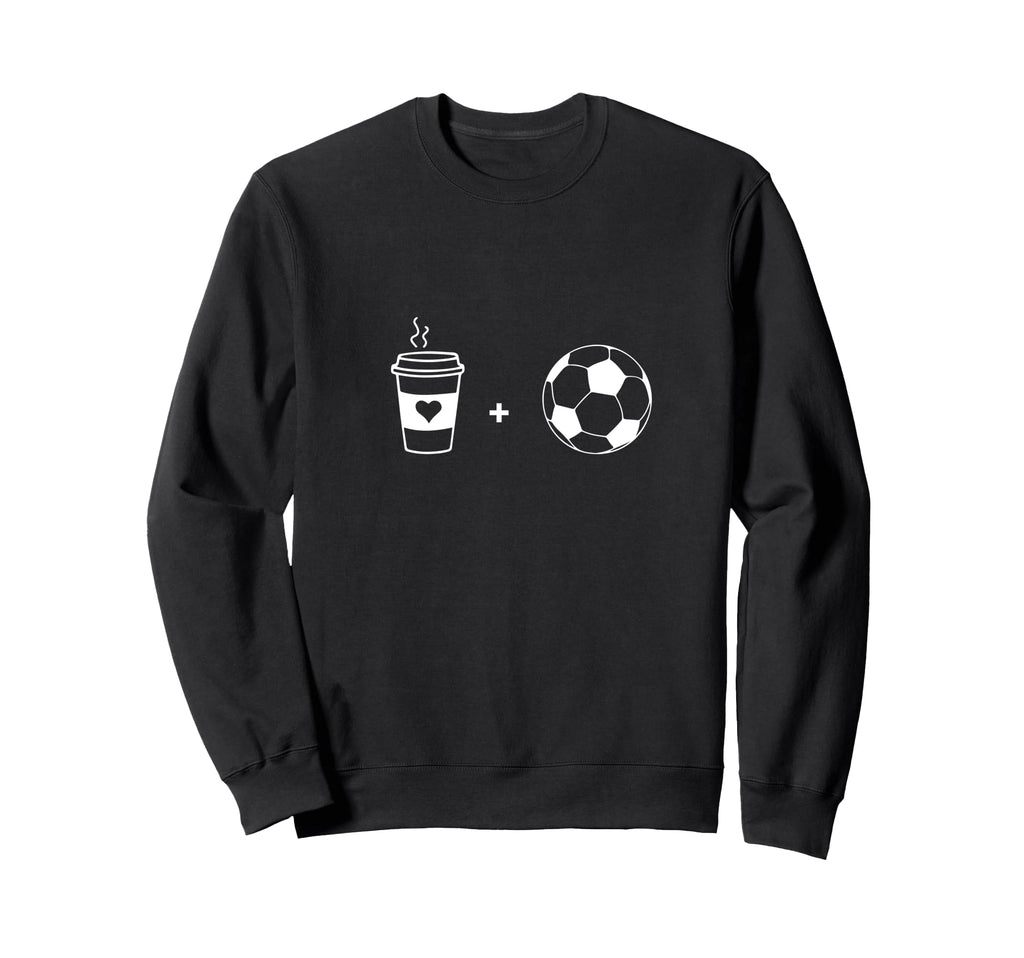 Love My Coffee And Soccer Sweatshirt - Aesthetic Graphic for Adults - T-Shirt, Sweatshirt, Hoodie
