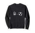 Love My Coffee And Soccer Sweatshirt - Aesthetic Graphic for Adults - T-Shirt, Sweatshirt, Hoodie