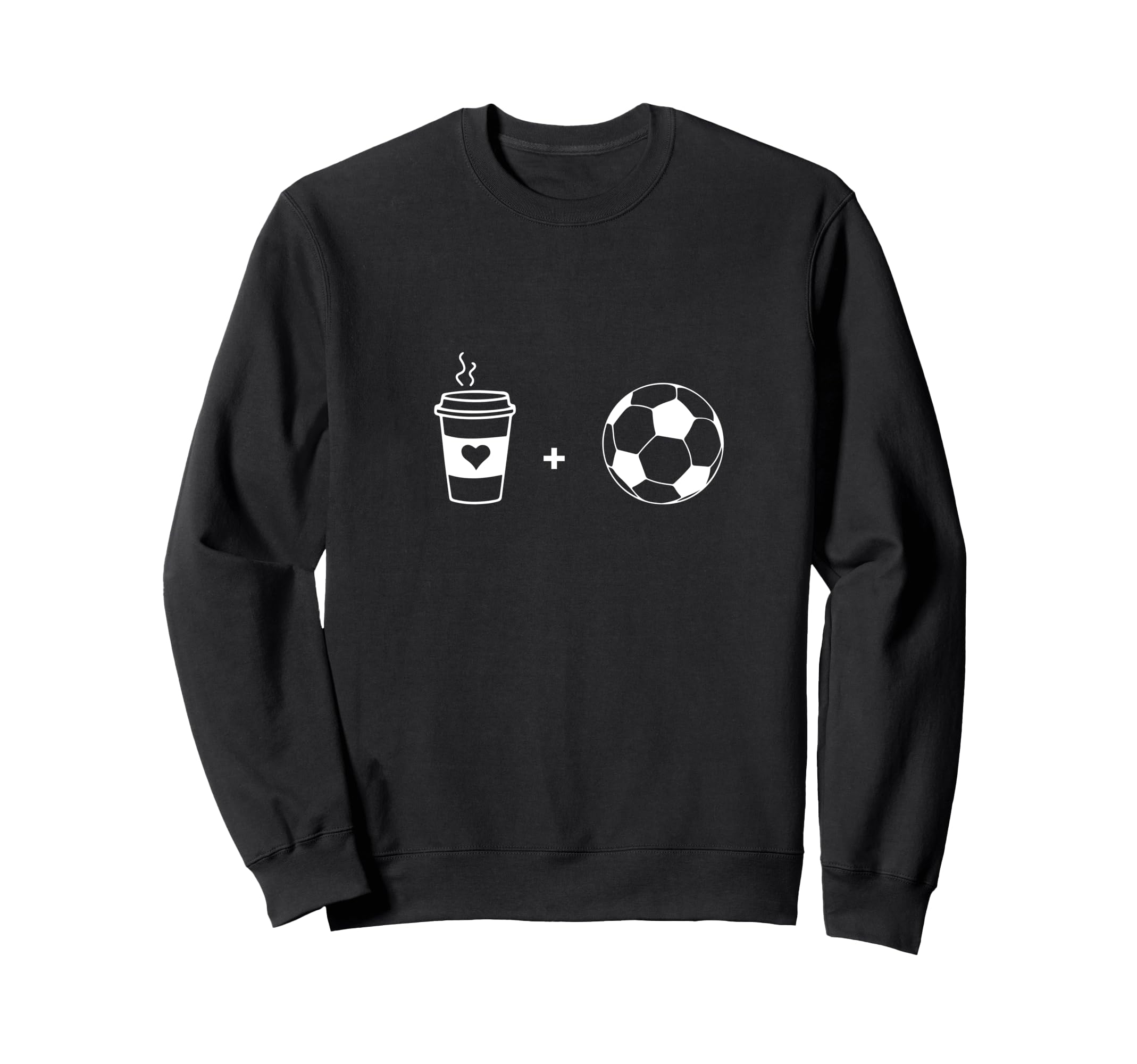 Love My Coffee And Soccer Sweatshirt - Aesthetic Graphic for Adults - T-Shirt, Sweatshirt, Hoodie