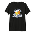 Busy Raising Ballers Volleyball Basketball T-Shirt - Trendy Graphic Unisex - T-Shirt, Sweatshirt, Hoodie