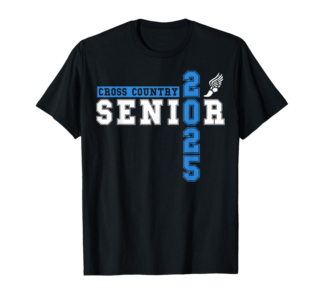 Cross Country Senior Night Senior 2025 T-Shirt - Trendy Graphic Unisex - T-Shirt, Sweatshirt, Hoodie