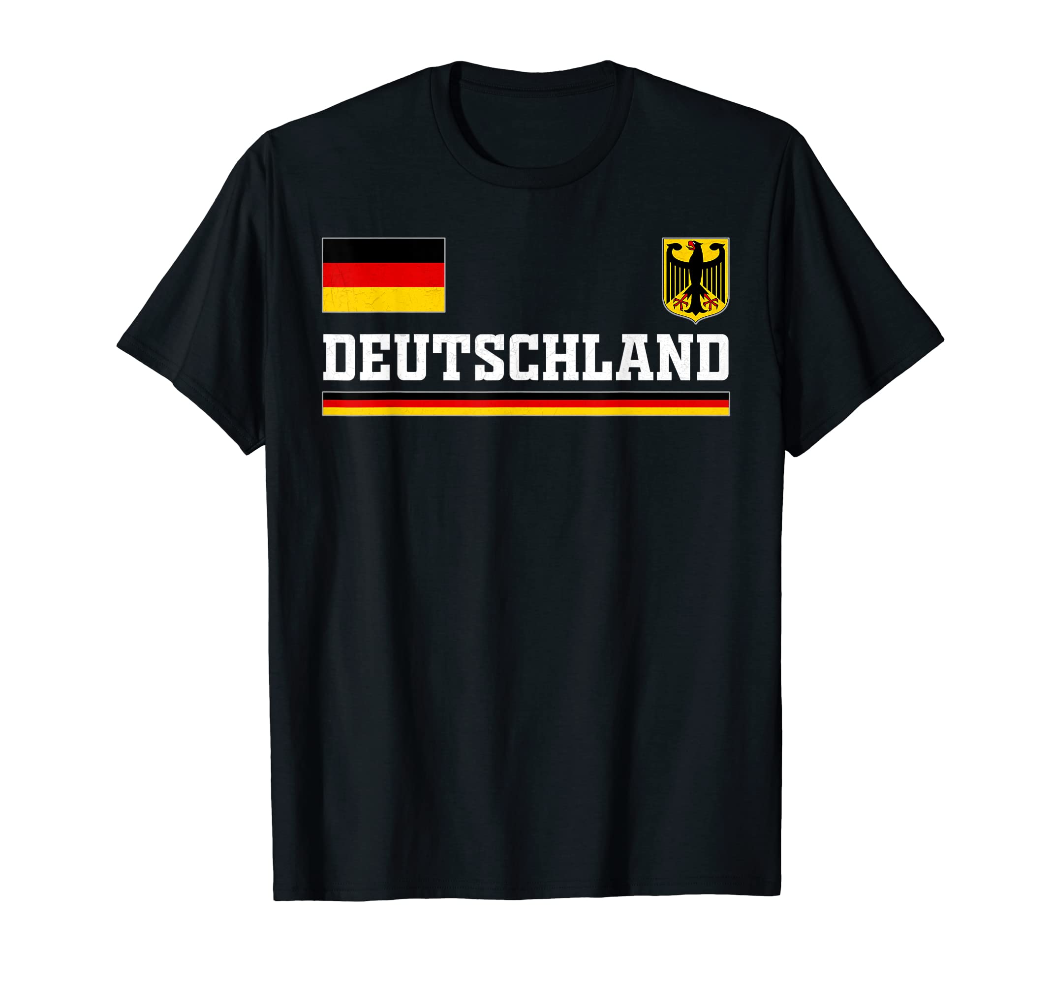 Germany Soccer Fan Jersey Fussball T-Shirt - Unique Graphic Unisex - T-Shirt, Sweatshirt, Hoodie