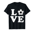 Love Soccer Futbol T-Shirt - Novelty Apparel Men Women - T-Shirt, Sweatshirt, Hoodie