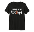Proud My Funny Football Soccer Mom T-Shirt - Minimalist Print Men Women - T-Shirt, Sweatshirt, Hoodie