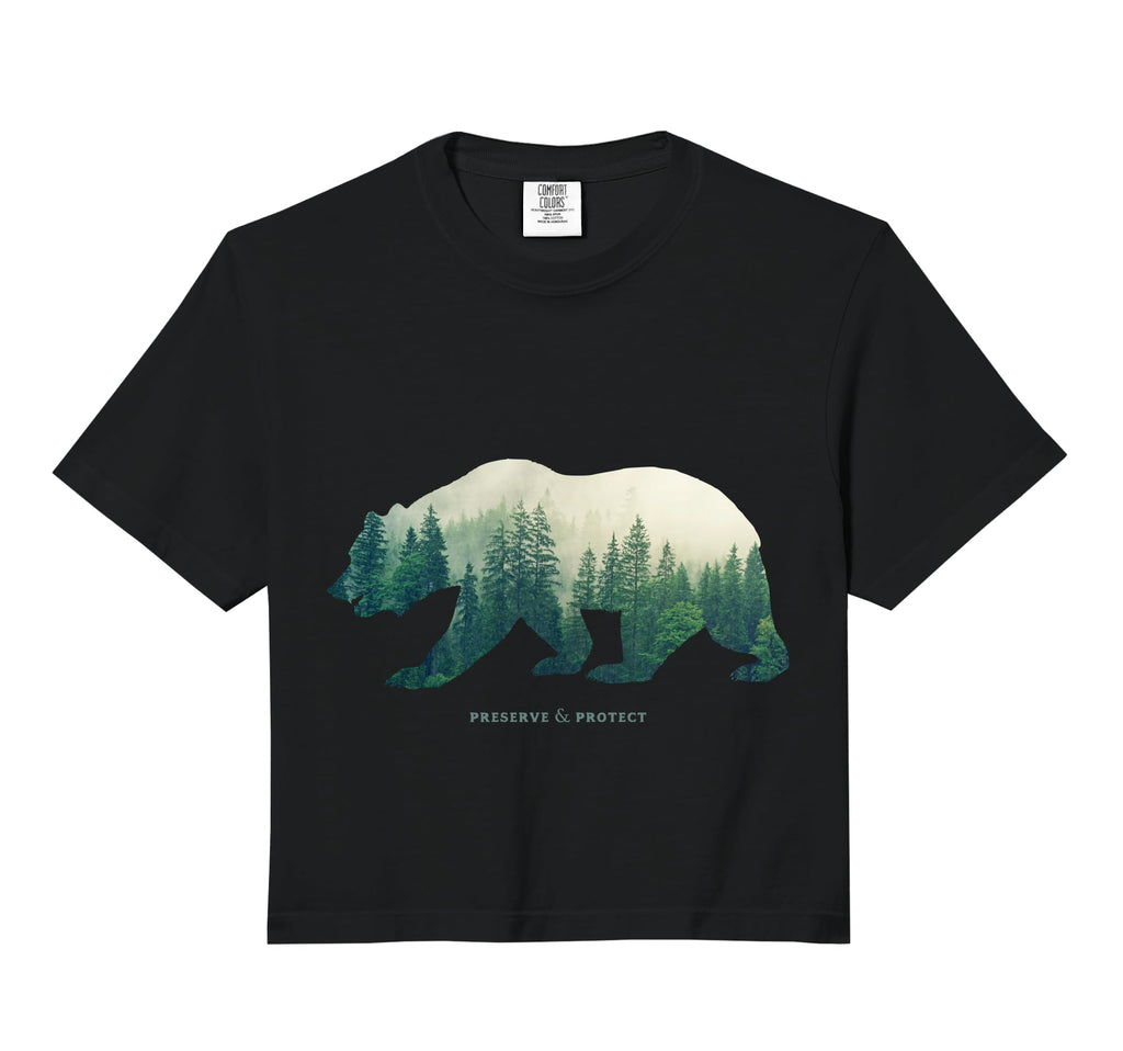 Preserve And Protect National Park Bear Hoodie - Unique Graphic Unisex - T-Shirt, Sweatshirt, Hoodie