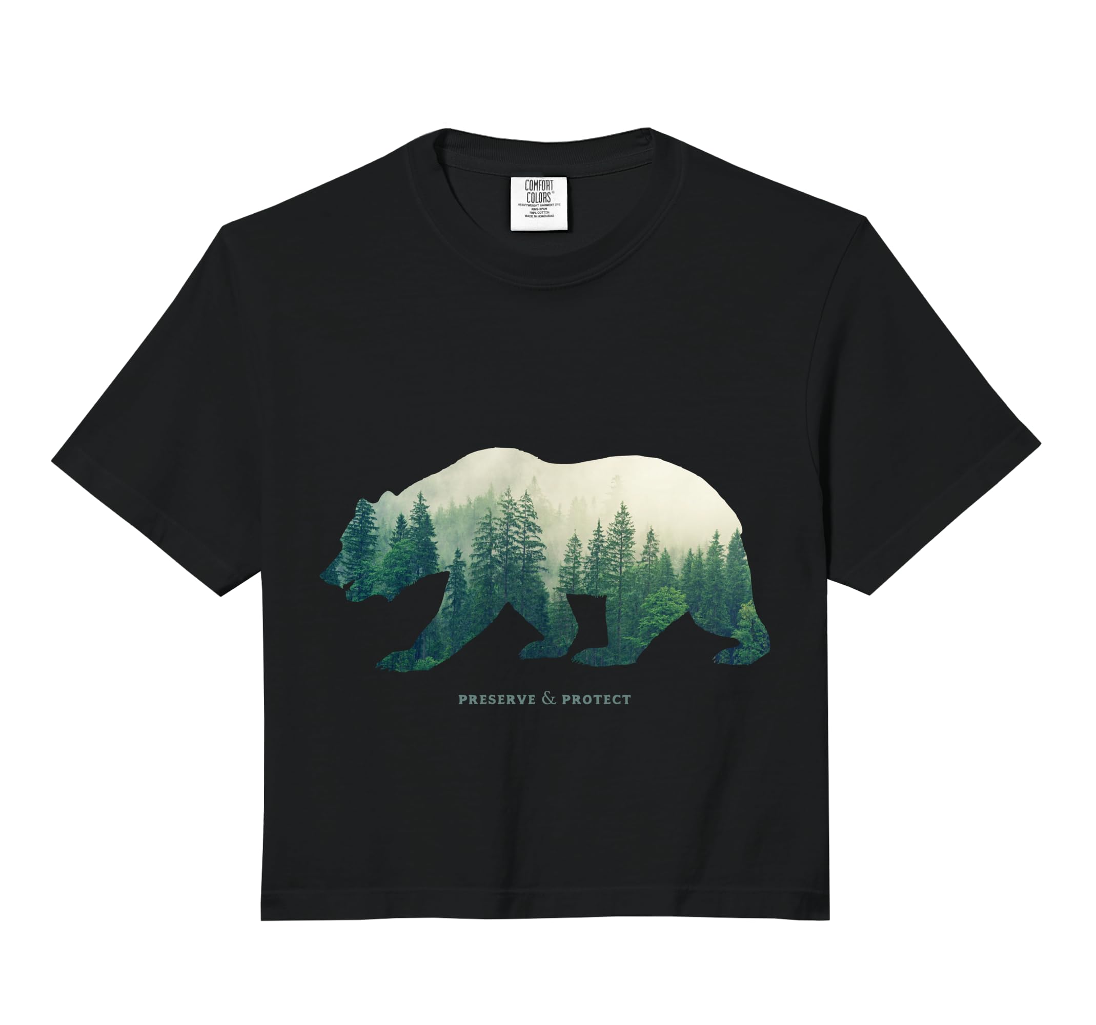 Preserve And Protect National Park Bear Hoodie - Unique Graphic Unisex - T-Shirt, Sweatshirt, Hoodie