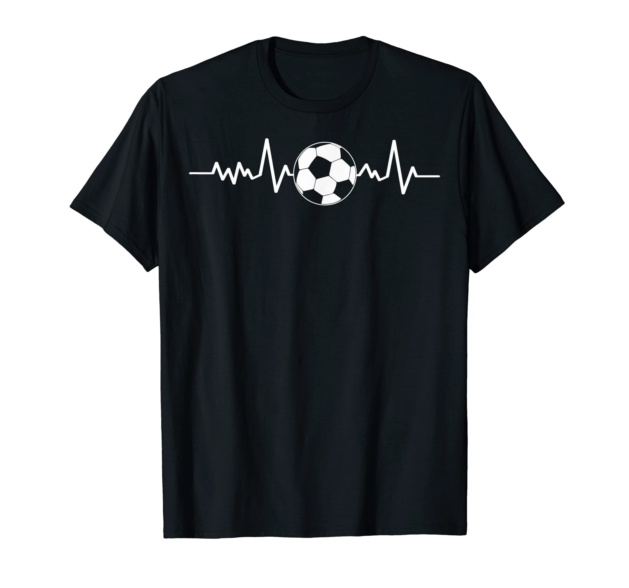 Soccer Fans Soccer Players Heartbeat T-Shirt - Streetwear Style Men Women - T-Shirt, Sweatshirt, Hoodie