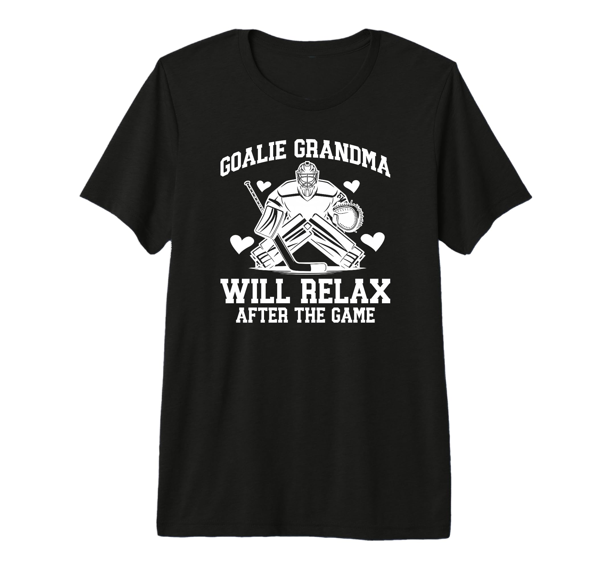 Funny Hockey Goalie Grandma Ice T-Shirt - Aesthetic Graphic for Adults - T-Shirt, Sweatshirt, Hoodie