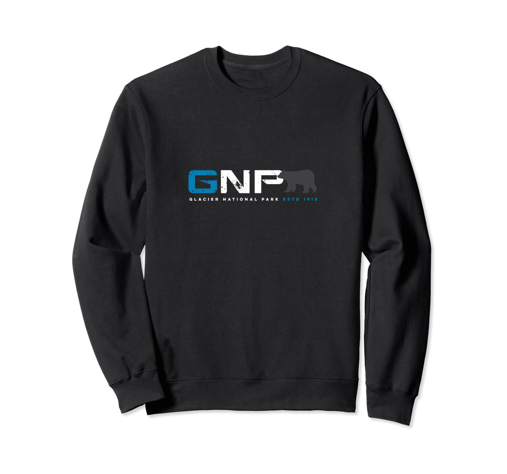 Glacier National Park Sweatshirt - Casual Everyday Wear Men Women - T-Shirt, Sweatshirt, Hoodie