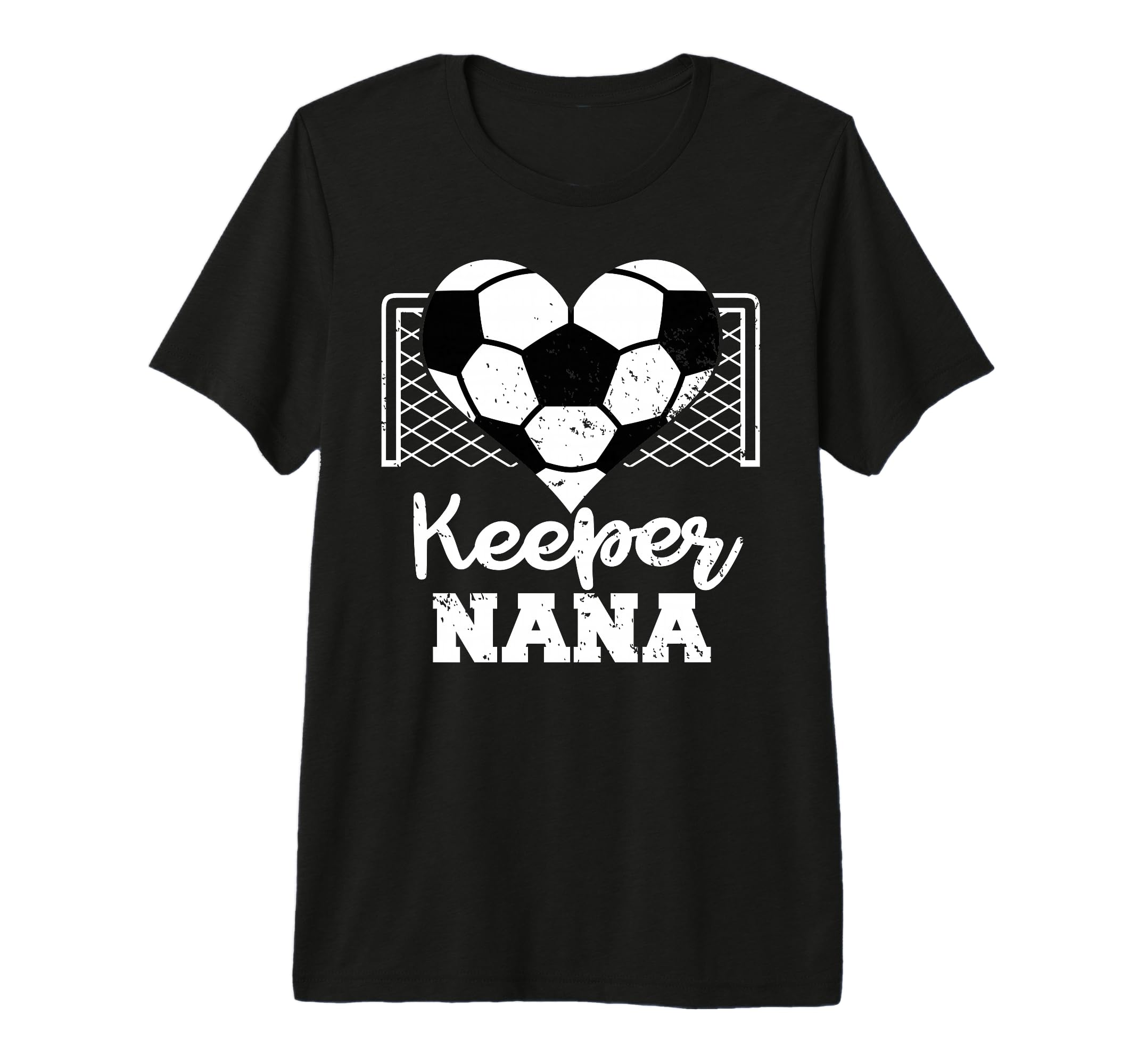 Keeper Nana Funny Soccer Goalkeeper T-Shirt - Minimalist Print Men Women - T-Shirt, Sweatshirt, Hoodie