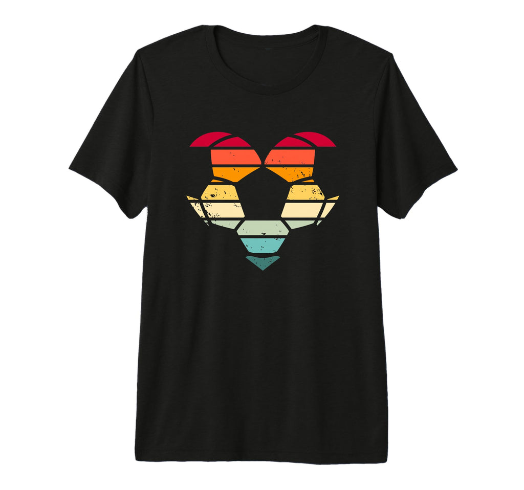 Soccer Heart Color Funny Soccer T-Shirt - Casual Everyday Wear Men Women - T-Shirt, Sweatshirt, Hoodie
