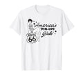 Route 66 Americas Pin Ups T-Shirt - Trendy Graphic Men Women - T-Shirt, Sweatshirt, Hoodie