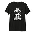 My Nephew Soccer Keeper Aunt Soccer T-Shirt - Casual Everyday Wear Unisex - T-Shirt, Sweatshirt, Hoodie