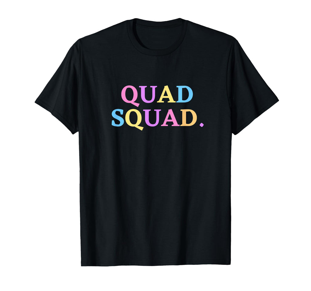 Quad Squad Roller Skating Crew T-Shirt - Aesthetic Graphic Men Women - T-Shirt, Sweatshirt, Hoodie