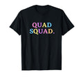 Quad Squad Roller Skating Crew T-Shirt - Aesthetic Graphic Men Women - T-Shirt, Sweatshirt, Hoodie