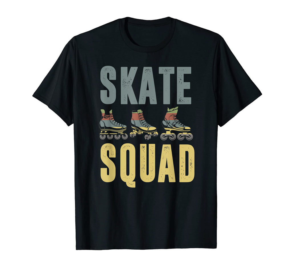 Roller Skater Skate Squad Roller T-Shirt - Casual Everyday Wear Unisex - T-Shirt, Sweatshirt, Hoodie