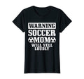 Womens Soccer Mom Will Yell Loudly Funny T-Shirt - Unique Graphic Unisex - T-Shirt, Sweatshirt, Hoodie