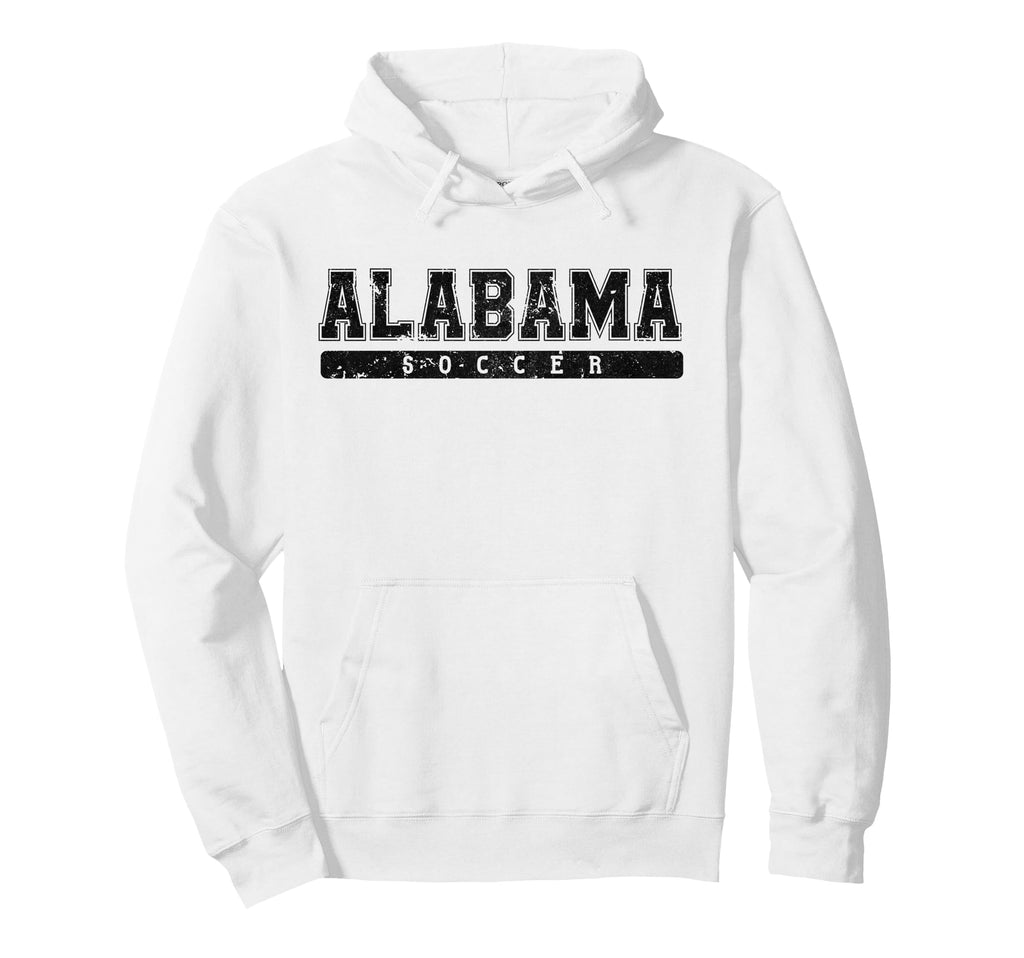 Alabama Soccer Black Text Hoodie - Graphic Print for Adults - T-Shirt, Sweatshirt, Hoodie