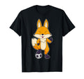 Fox Soccer Player Soccer Sports T-Shirt - Aesthetic Graphic for Adults - T-Shirt, Sweatshirt, Hoodie