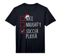 Nice Naughty Soccer Player Mens T-Shirt - Streetwear Style for Adults - T-Shirt, Sweatshirt, Hoodie
