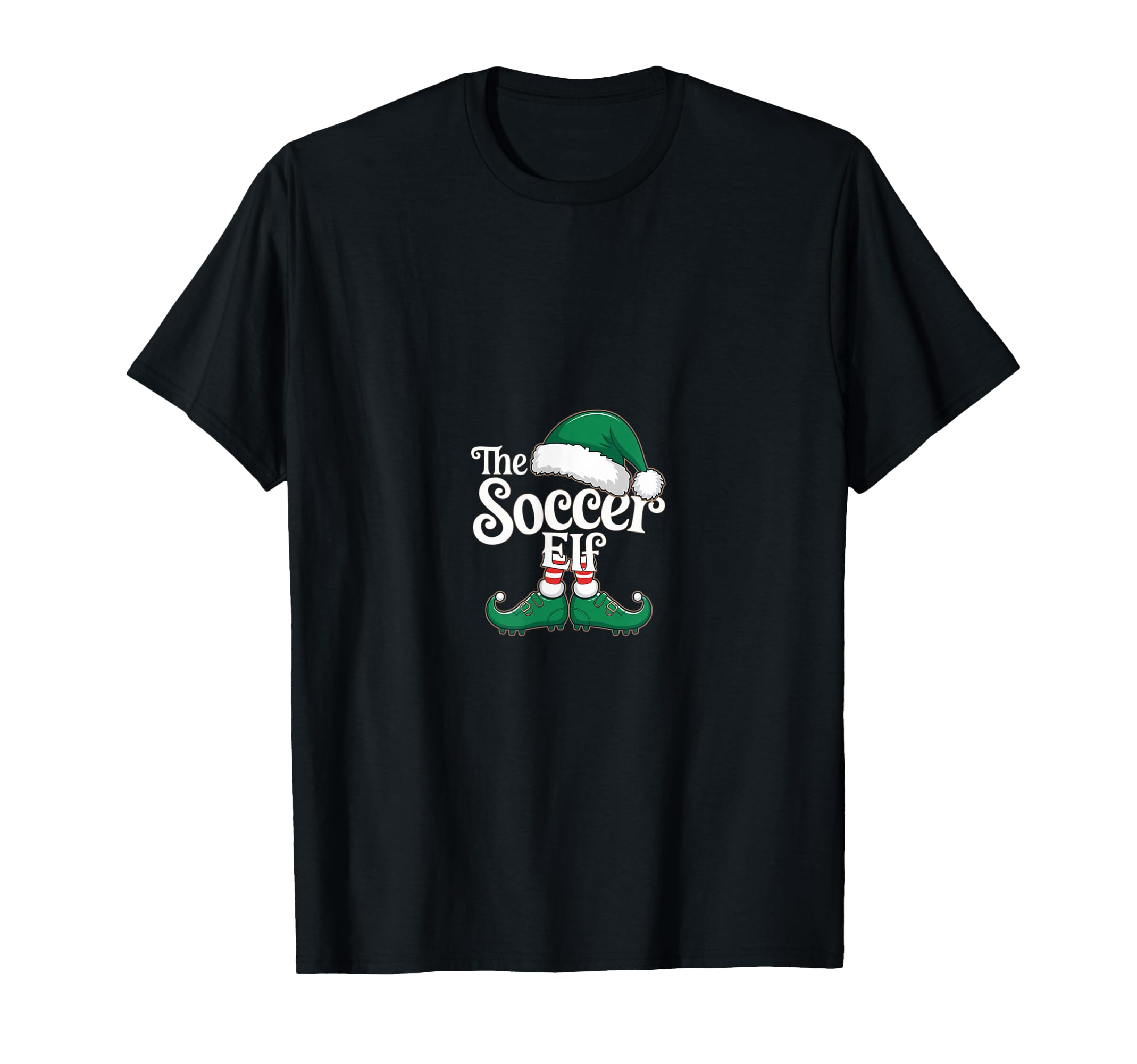 Soccer Elf Matching Family Soccer Elf T-Shirt - Trendy Graphic for Adults - T-Shirt, Sweatshirt, Hoodie