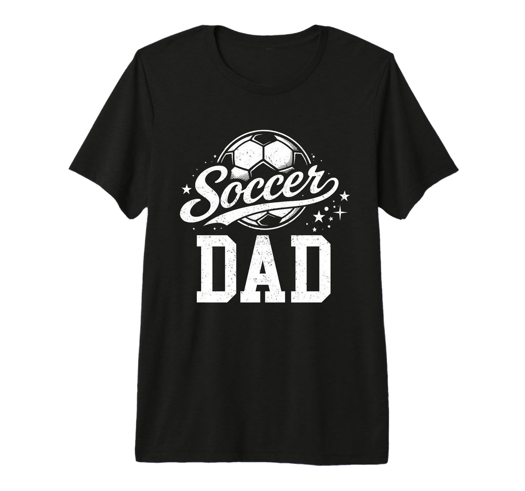 Soccer Dad Family Matching Tri Blend T-Shirt - Novelty Apparel Unisex - T-Shirt, Sweatshirt, Hoodie