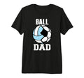 Mens Ball Dad Funny Soccer Volleyball T-Shirt - Trendy Graphic for Adults - T-Shirt, Sweatshirt, Hoodie